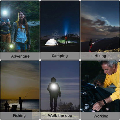 LED Portable Luminous Flashlight